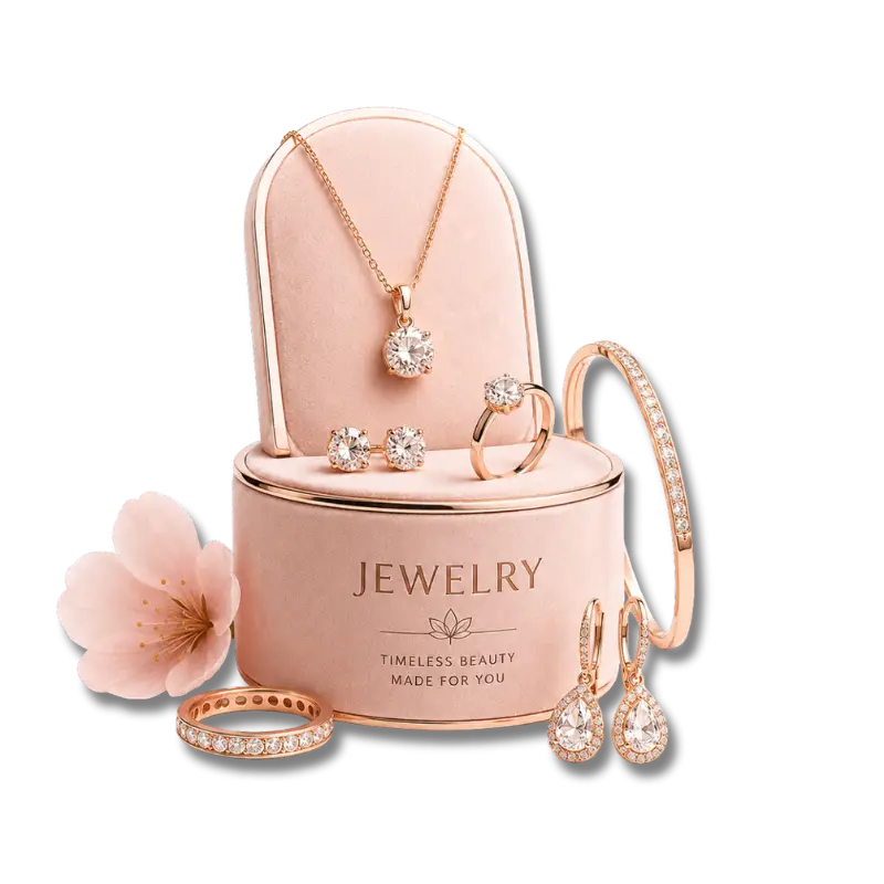 Shop elegant women's jewelry including necklaces, earrings, rings, bracelets, pendants, and fashionable accessories designed to complement every style and occasion.