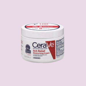 CeraVe Itch Relief Moisturizing Cream 12 oz 340g with 1% pramoxine hydrochloride, steroid-free moisturizing cream from HerStore.lk online cosmetic store
